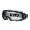 uvex u-sonic Vollsichtschutzbrille 9308147,  Farbe: schwarz / grau