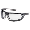uvex x-fit guard Schutzbrille,  kratzfest,  beschlagfrei 9199180,  Farbe: grau