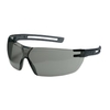 uvex x-fit Schutzbrille,  kratzfest,  beschlagfrei 9199280,  Farbe: grau / transculent