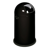 VAR Abfallsammler 52 Liter ohne Pedal 43122,  Farbe: schwarz