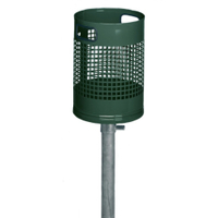VAR Abfallsammler AG 01 16204,  Farbe: moosgrün