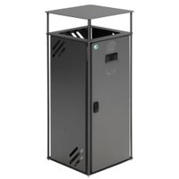 VAR Abfallsammler B 40 21282,  mit vier Stahlblechwänden