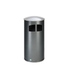 VAR Abfallsammler D44 21356,  silber mit antik-silbernem Deckel