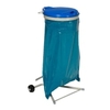 VAR Abfallsammler WSR 120 fahrbar 1641,  KS-Deckel: blau