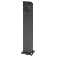 VAR Ascher-Standsäule SG 124 3946,  Farbe: antik-silber,  Struktur