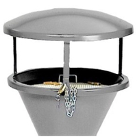 VAR Dach für Standascher 3318,  Farbe: silber