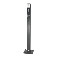 VAR HDS 105 Handdesinfektionsspender 2082,  Farbe: antik-silber,  pulverbeschichtet
