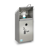 VAR HDS 41 Handdesinfektionsspender,  Wandspender 2070,  Farbe: VA Edelstahl,  rostfrei