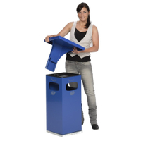 VAR Kombiascher B 32 12184,  Farbe: enzianblau
