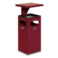 VAR Kombiascher B 42 12221,  Farbe: purpurrot