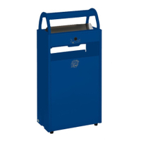VAR Kombiascher B 48 45033,  Farbe: enzianblau