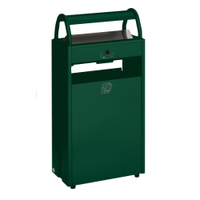 VAR Kombiascher B 48 45035,  Farbe: moosgrün