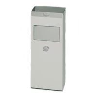 VAR Kombiascher H 77 1341,  Farbe: weiß