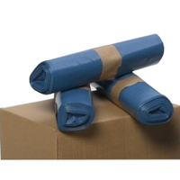 VAR Kunststoffsack,  70 Liter,  blau 1128,  1 Karton = 10 Rollen = 250 Säcke