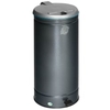 VAR Mülleimer GVA,  66 Liter 2114,  Farbe: antik-silber (Stuktur). Restmüll