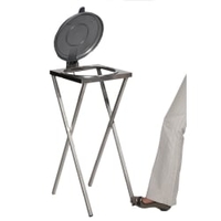 VAR Scherenständer Edelstahl 3637,  Farbe: silber