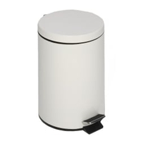 VAR Tretabfallsammler 12 Liter 43031,  Farbe: weiß