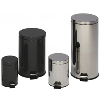 VAR Tretabfallsammler 30 Liter 43053,  Edelstahl poliert