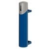 VAR Wandascher SG 65 39111,  Korpus: enzianblau,  Kopfteil: silber