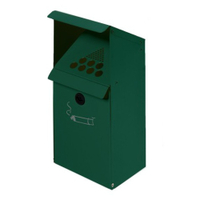 VAR Wandascher WH 41 mit Standfuß 12086,  Farbe: moosgrün