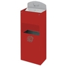 VAR Wandascher WH 51 mit Hinweisschild 14921,  Farbe: rot