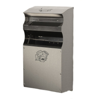 VAR Wandascher WH 63 Edelstahl 45016,  1 Stück