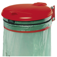 VAR Wandgeräte mit Kunststoffdeckel 36737,  Farbe: rot