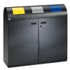 VAR Wertstoffsammelstation WS 100R 21200,  Farbe: antik-silber