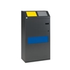 VAR Wertstoffsammelstation WSS 115,  3 Fächer 21171,  Farbe: Eisenglimmer