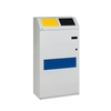 VAR Wertstoffsammelstation WSS 115,  3 Fächer 21173,  Farbe: Lichtgrau