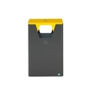 VAR WSG 82 Wertstoffsammelgerät,  Pulverbeschichtung,  60 Liter 02161,  Aufsatz: gelb,  Wertstoffe