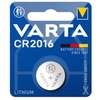 VARTA CR2016 Knopfzelle,  Lithium 4008496276639,  1 Packung = 1 Stück,  90 mAh