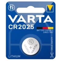 VARTA CR2025 Knopfzelle,  Lithium 4008496276875,  1 Packung = 1 Stück,  157 mAh