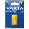 VARTA LONGLIFE Batterie 9V,  Alkali,  6LP3146 4008496525423 ,  1 Packung = 1 Stück,  580 mAh