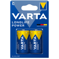 VARTA LONGLIFE POWER Batterie Baby C,  Alkali,  LR14 4008496559312,  1 Packung = 2 Stück,  7800 mAh