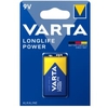 VARTA LONGLIFE POWER Batterie Block 9V,  Alkali,  6LP3146 4008496559862,  1 Packung = 1 Stück,  580 mAh