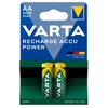 VARTA RECHARGE ACCU POWER vorgeladener Akku Mignon AA,  NiMH,  HR6 4008496745937 ,  1 Packung = 2 Stück,  2600 mAh