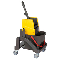 VERMOP Aquva Nasswischwagen,  1 x 17 Liter 10348,  Maße: 50 x 40 x 84 cm