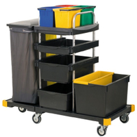 VERMOP Equipe Des Desinfektionswagen 16621,  Maße: 120 x 55 x 114 cm