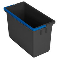 VERMOP Equipe Eimer,  8 Liter 1642871,  Bügelfarbe: blau