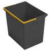 VERMOP Equipe Putzeimer,  17 Liter 1641775,  Farbe: anthrazit/gelb