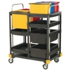 VERMOP Equipe Recycling Reinigungswagen 16688,  Maße: 83 x 55 x 114 cm