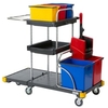 VERMOP Equipe Sprint Reinigungswagen 16671,  Maße: 121 x 57 x 112 cm