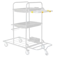 VERMOP Halteklammer für Abfallsäcke 1876905,  Farbe: gelb