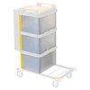 VERMOP Shopster Grundgestell Verkleidung 1797001,  Farbe: blau