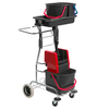 VERMOP Varietta Putzwagen 10637,  Maße (L x B x H): 72 x 52 x 118 cm