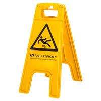 VERMOP Warnschild "Rutschgefahr" 10705,  Farbe: gelb/schwarz