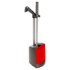 VERMOP Wc-Set 1088502,  anthrazit /rot