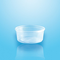 Verpackungsbecher mit Deckel PP rund 200 ml 95065,  1 Packung = 50 Stück