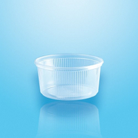 Verpackungsbecher mit Deckel PP rund 250 ml 95067,  1 Packung = 50 Stück